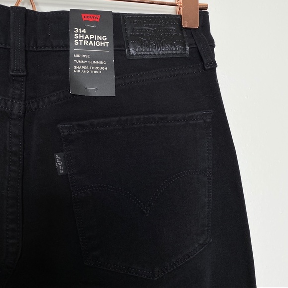 Free People Levis Shaping Straight Jeans - Picture 6 of 8